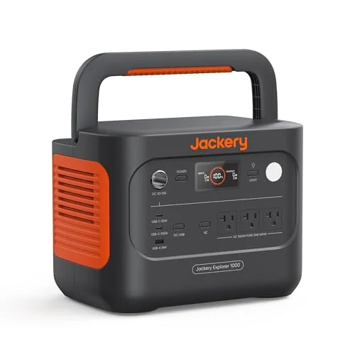 Product photo: Jackery Explorer 1000 v2 1,070Wh Power Station for $499 on Amazon