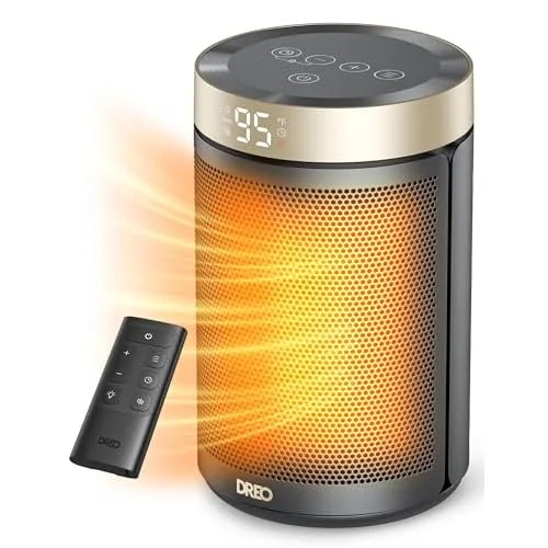 Product photo: DREO Portable Space Heater with Thermostat for $35.14 on Amazon