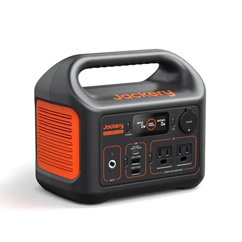 Product photo: Jackery Explorer 300 Portable Power Station for $259.00 on Amazon